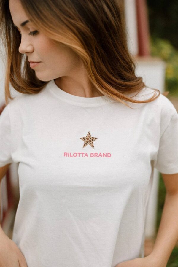 CAMISETA RILOTTA STAY WILD BLANCA